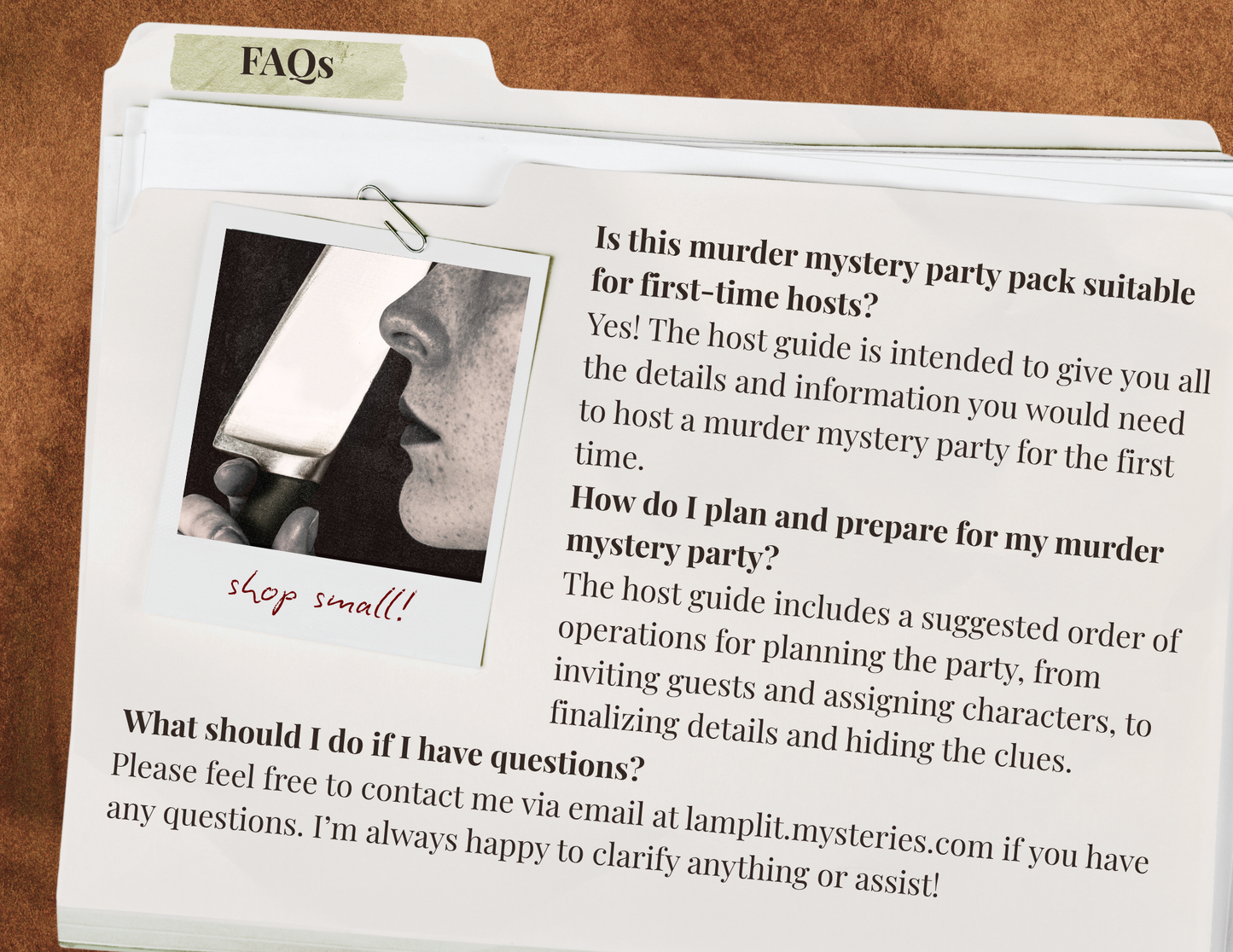 Murder Mystery Digital Party Kit - 1920s Circus Theme